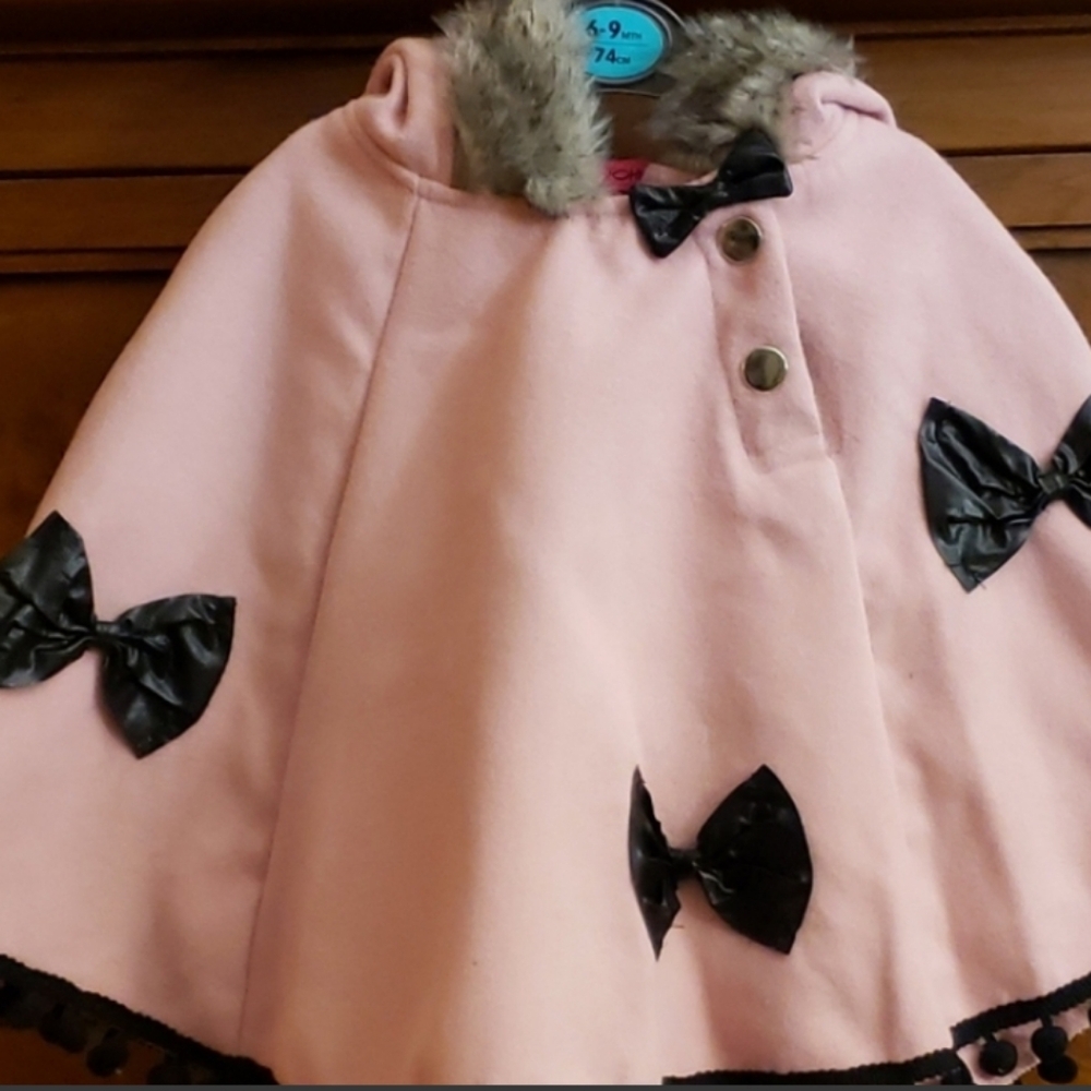 Betsey Johnson 3-PC Set Cape And Pants Set Size 4T - Picture 2 of 13